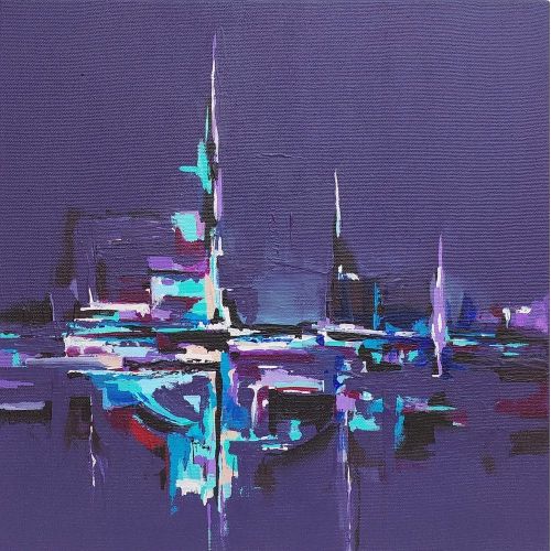 No 12, Yonca Usta Akrilik No 12, Yonca Usta İŞİN ADI : M2KOLEKSİYON ADI: MAAT✔️Ebat 35x35 / Şase 2cm-4cm,✔️Akrilik boya / el